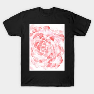 Scales of a Rose Flower T-Shirt